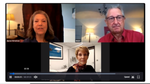 Marian Ceri and Simon record a video for IUSTI